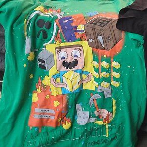 Hooded Minecraft Tee